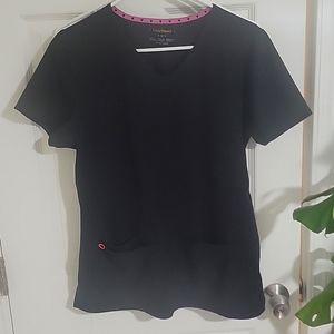 Heartsoul womens three pocket scrub top